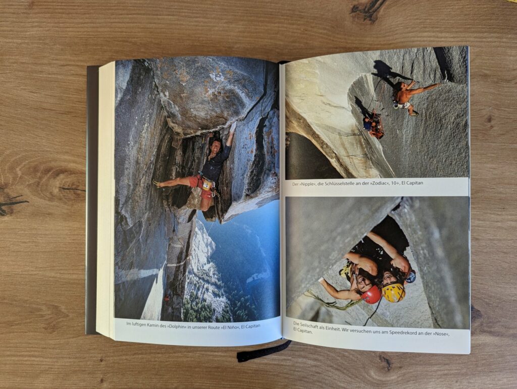 Thomas und Alexander bei ihren abenteuerlichen Kletterrouten im Yosemite Valley